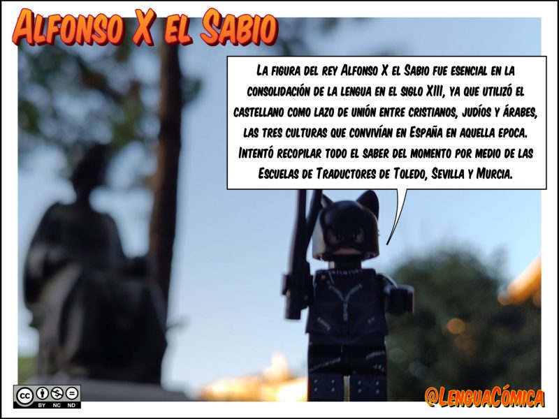 Alfonso X el Sabio @LenguaCómica