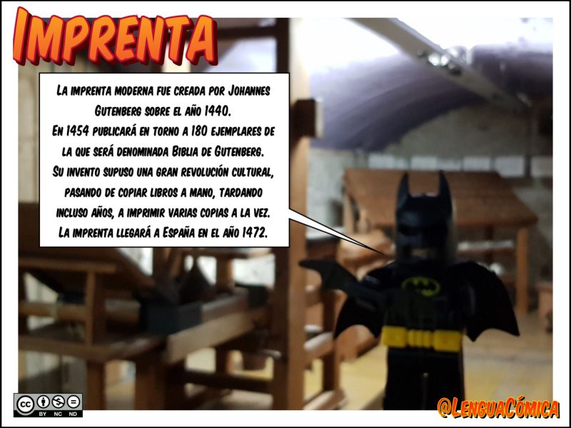 Imprenta moderna @LenguaCómica