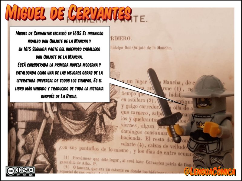 Miguel de Cervantes @LenguaCómica