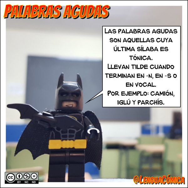 Palabras agudas
